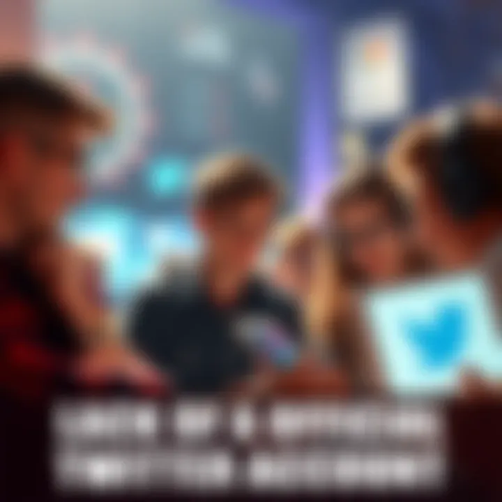 People discussing the importance of social media presence for a project without a Twitter account on forums.