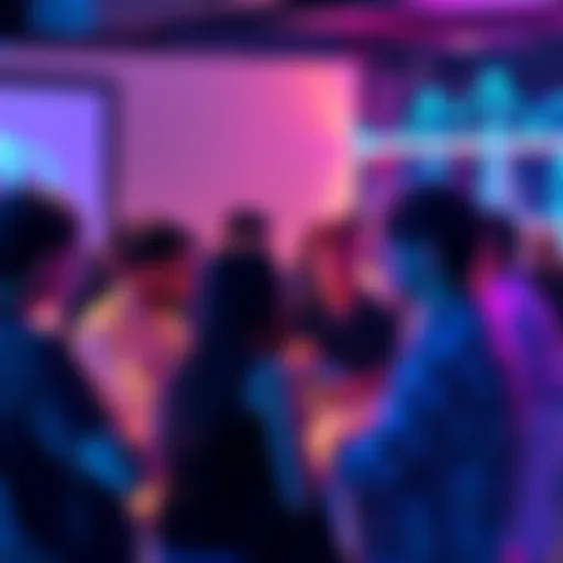 People engaging in a discussion about the pros and cons of the Solana blockchain platform