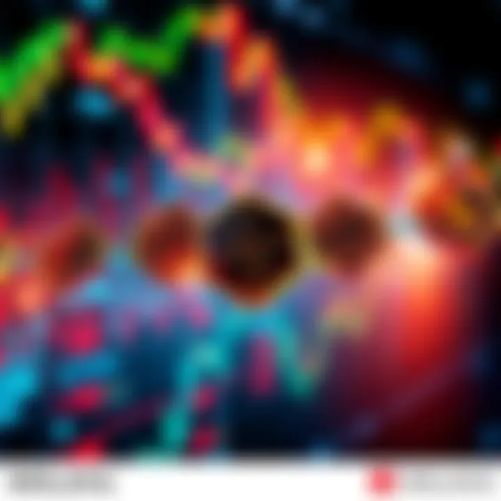 A visual representation of Solana's blockchain with highlighted structural concerns like validator dynamics and inflationary risks, set against a digital background of the crypto market.