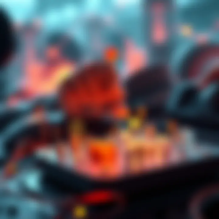 Graphic showing advancements in Solana ecosystem with symbols of developer tools and tokenized equity lending