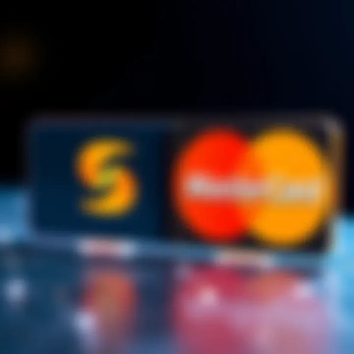 Solana and Mastercard collaboration Solana logo alongside Mastercard logo, symbolizing their partnership in the Crypto Partner Program for digital payments.