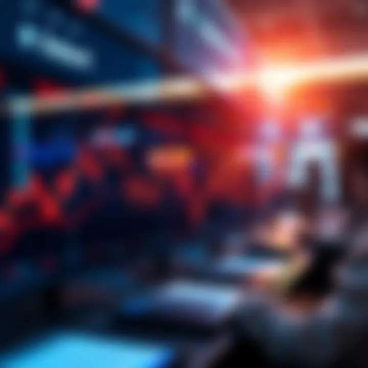 Graph showing price fluctuations of small cap tokens on Solana with traders analyzing data.