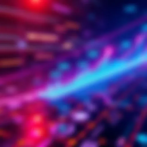 Solana Blockchain Transaction Growth Visual representation of Solana's transaction processing speed with graphics showing increased transactions compared to other blockchains