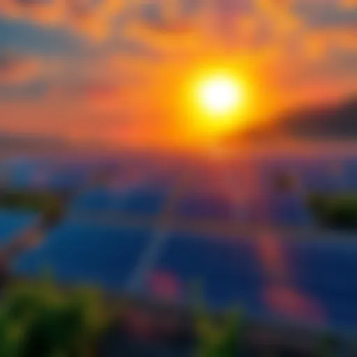 A solar farm with GPUs and servers set up for mining and AI hosting in Japan, showcasing renewable energy technology.