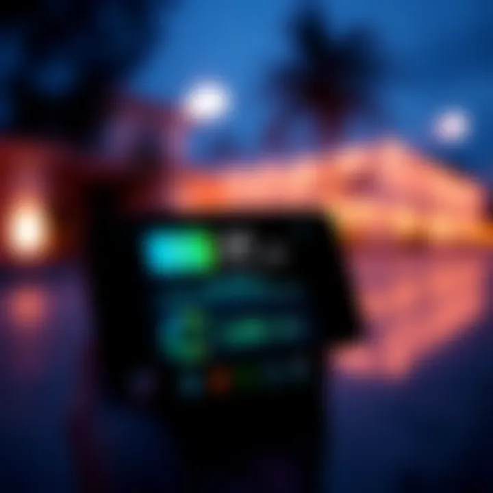 A smartphone displaying the Solarbank Home Widget showing energy data including battery levels and solar output.