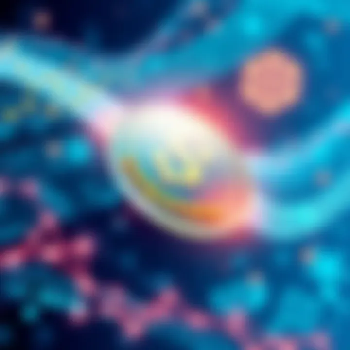 Illustration of Soqucoin blockchain showcasing its secure network and mining process.