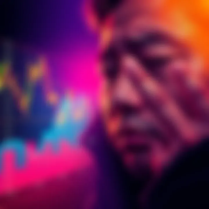 South Korean funeral firm loss A visual representation of a South Korean funeral company experiencing financial loss due to investment in Ethereum ETF, depicting a chart with declining trends and a sad expression on a person's face...
