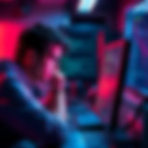 Person looking at a computer with error messages while trying to stake AMP on Coinbase wallet