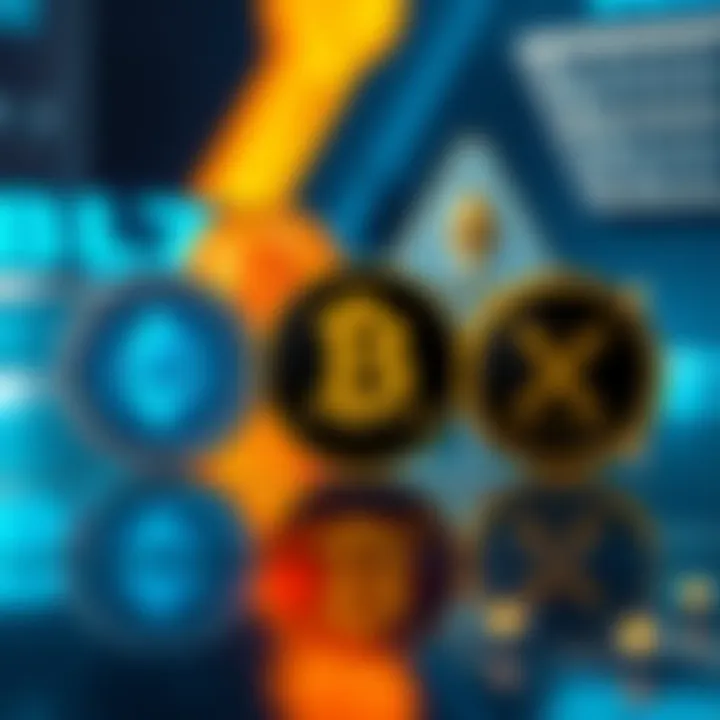 Staking Platforms for Bitcoin, Ethereum, Solana, and PAX Gold A collage of logos representing BTC, ETH, SOL, and PAXG, showing a centralized platform concept for easy staking