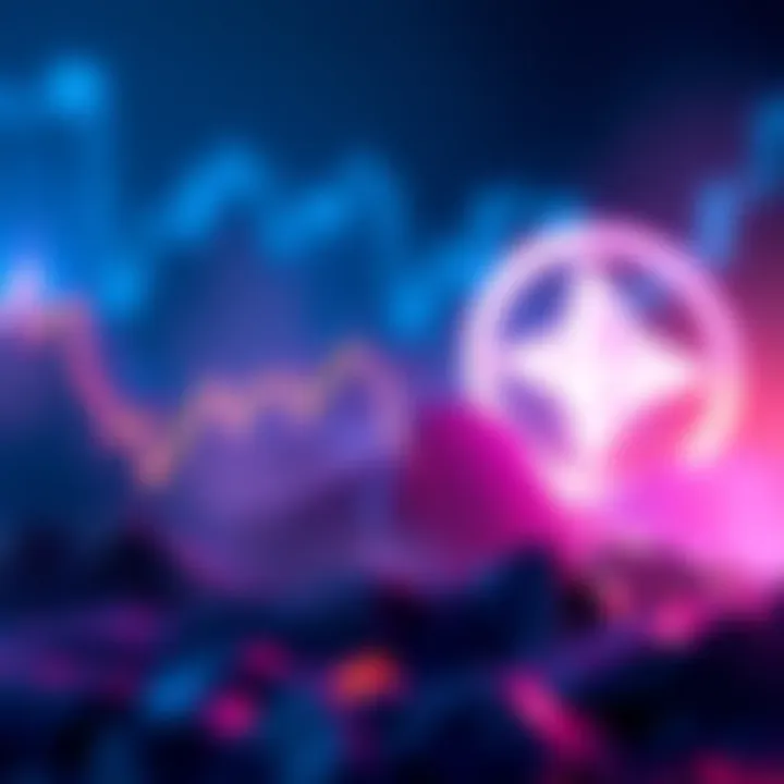 Stellar TVL Drop Graph showing a 60% decline in Stellar's Total Value Locked, with XLM logo in the background