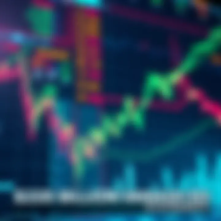 A graphic showing a downward trend in stock prices with a backdrop of financial charts and graphs, symbolizing significant market losses.