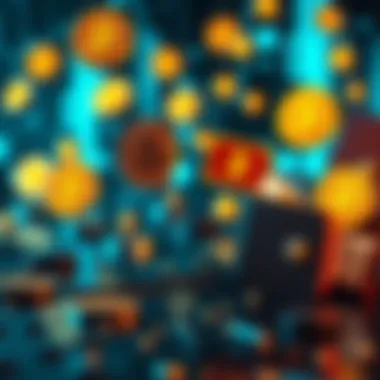 Stolen Bitcoin Sent to Wallets A graphic showing Bitcoin symbols being sent to various wallet icons, illustrating the chaos of stolen cryptocurrency spreading in the digital space.