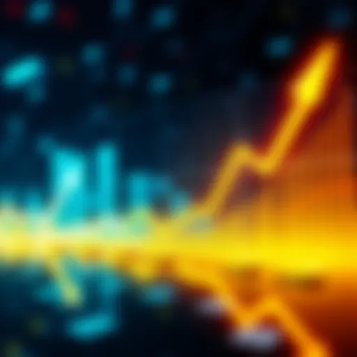 Graph showing Strategy's BTC acquisition surge with a rising line, reflecting confidence in Bitcoin's value.