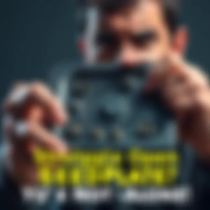 A frustrated person holding a SeedPlate with stuck screws, looking for solutions