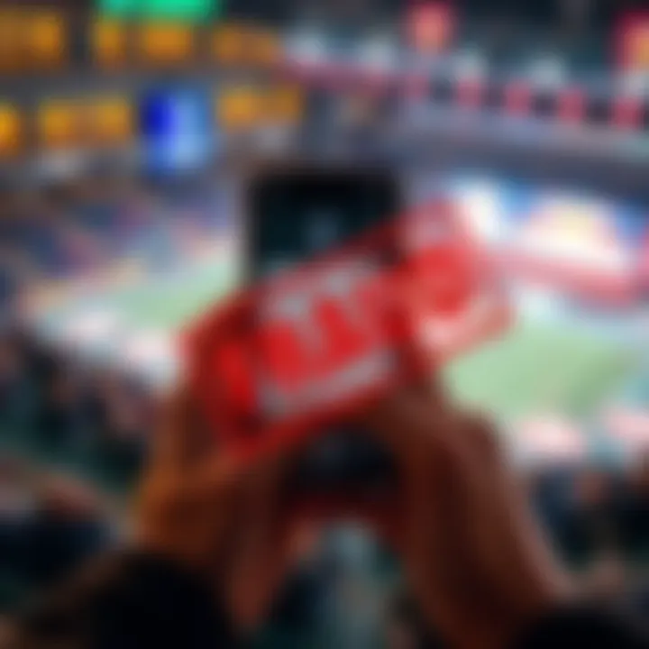 StubHub ghost tickets A person holding a smartphone displaying a StubHub ticket with a red 'Fraud' stamp over it, symbolizing the ghost ticket scandal.