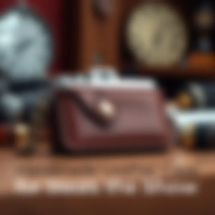 A custom-made leather case for the TS3, showcasing craftsmanship and functionality.