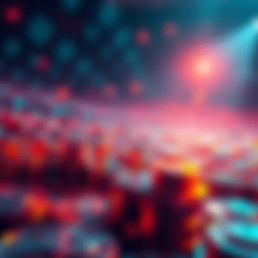 Illustration showing a growing number of XRP wallets being created, symbolizing increased interest in cryptocurrency.