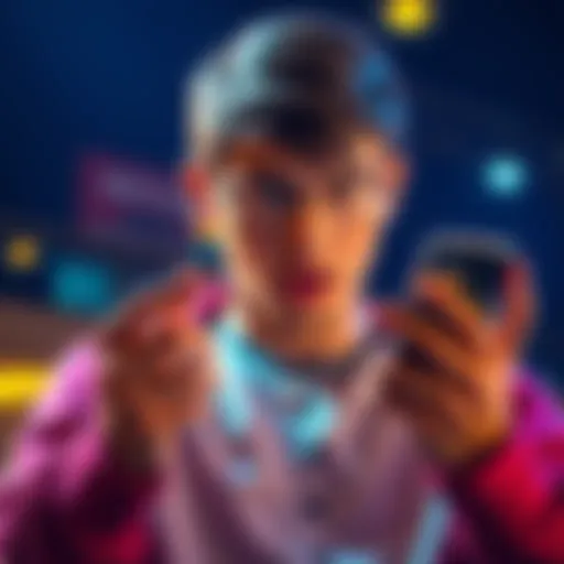 A person looks surprised while checking their smartphone, displaying a crypto wallet app showing a large deposit.