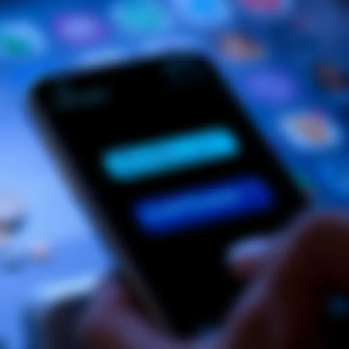 A smartphone displaying a text message that looks suspicious, indicating a possible scam related to Coinbase.