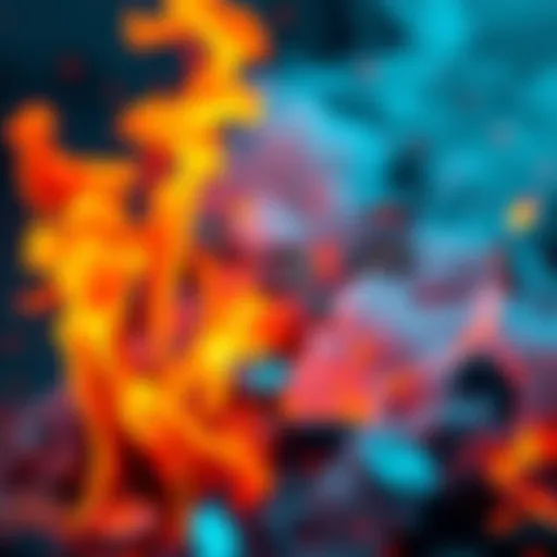 A visual representation of $SWEAT tokens being burned with flames and smoke