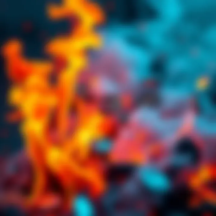 A visual representation of $SWEAT tokens being burned with flames and smoke
