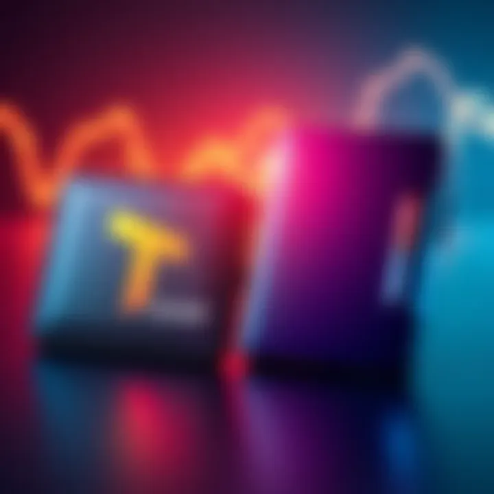Comparison of Tangem and Ledger Wallets A side-by-side view of Tangem and Ledger cryptocurrency wallets with a focus on their designs and features.