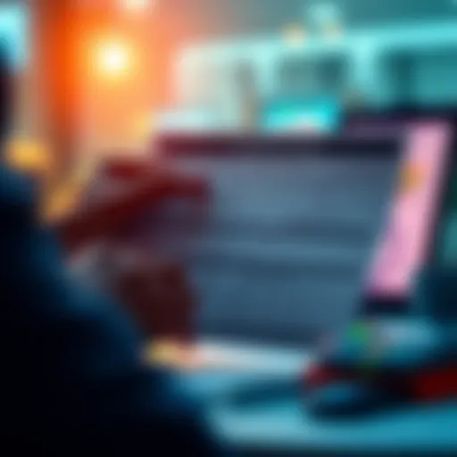 Person reviewing a 1099-DA form and calculating crypto sales for taxes.