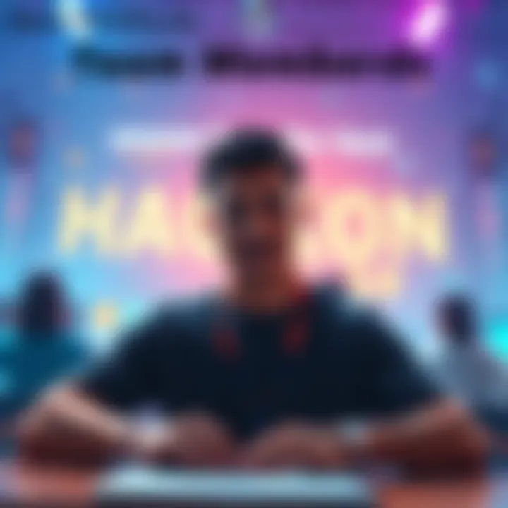 A participant from Thapar University seeks teammates for the Amazon HackOn event, showcasing skills in Python and Data Science.