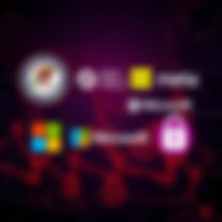 Logos of DOJ, Meta, Microsoft, Coinbase, and Starlink with a background of Southeast Asia map and locked symbols representing combat against scams