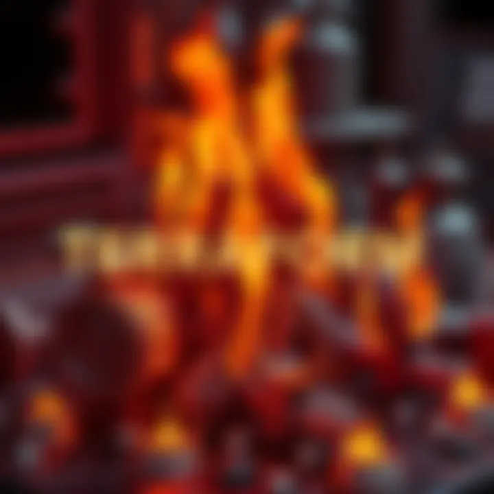 Terraform Labs Facing Pressure A visual representation of Terraform Labs under pressure to burn Terra Classic tokens, with burning symbols and community reactions.