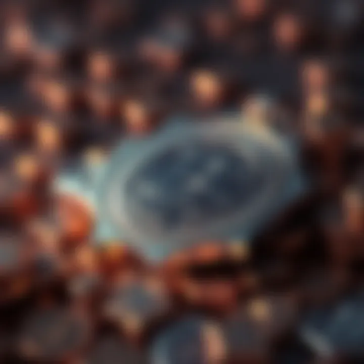 A graphic showing Tether's reported assets of $181 billion against a small cash reserve of $30 million, highlighting financial concerns.