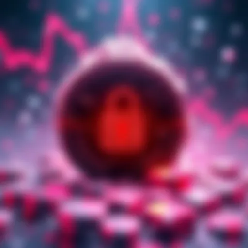 Visual representation of Tether freezing $344 million in USDT assets with a lock symbol and cryptocurrency graphics.