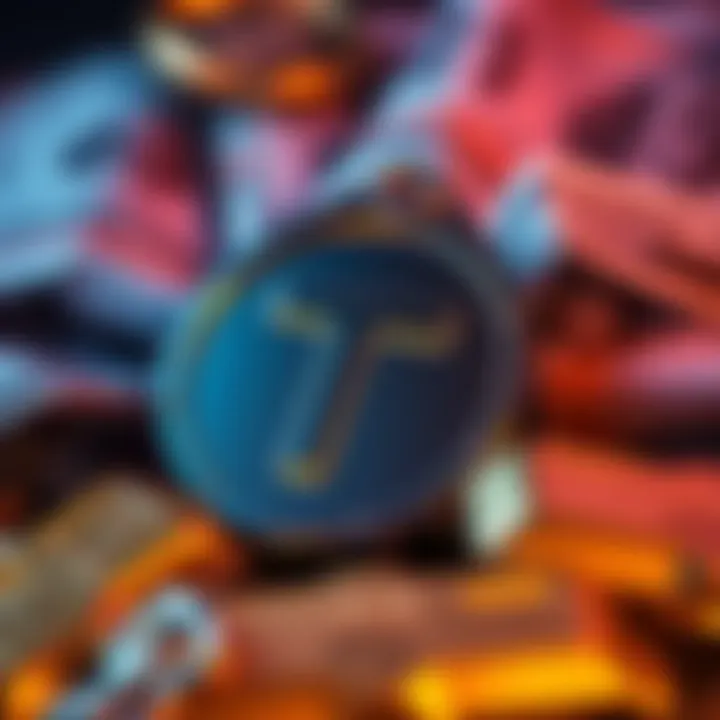 Tether logo with gold bars and dollar bills, showing financial mismanagement concerns