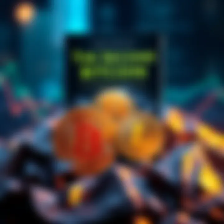 Book cover of The Second Bitcoin by Earned not Gifted, featuring a graphic representation of Bitcoin and Litecoin symbols