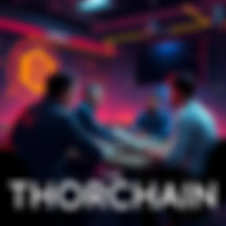 Developers discussing strategies to recover from the THORChain incident in a community meeting