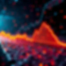 Graph showing a sharp decline in token price after supply increase