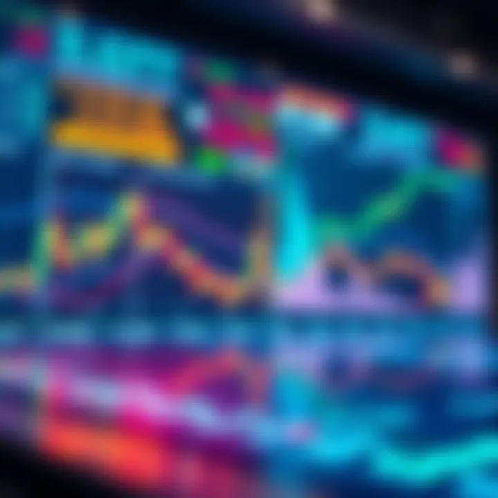 Tokenized Equities Trading Platform A digital representation of a trading platform showcasing tokenized equities with financial graphs and charts on a screen, symbolizing innovation in finance.