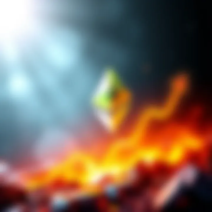 Tom Lee's BitMine logo with Ethereum symbols and a graph showing growth