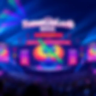 A vibrant graphic promoting Tomorrowland Brasil 2027 with festival elements and ticket details for Bybit Card holders.