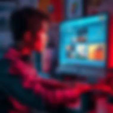 A crypto trader sits at a desk, staring at a computer screen displaying old crypto wallets, reflecting sadness over lost investments and friendships.