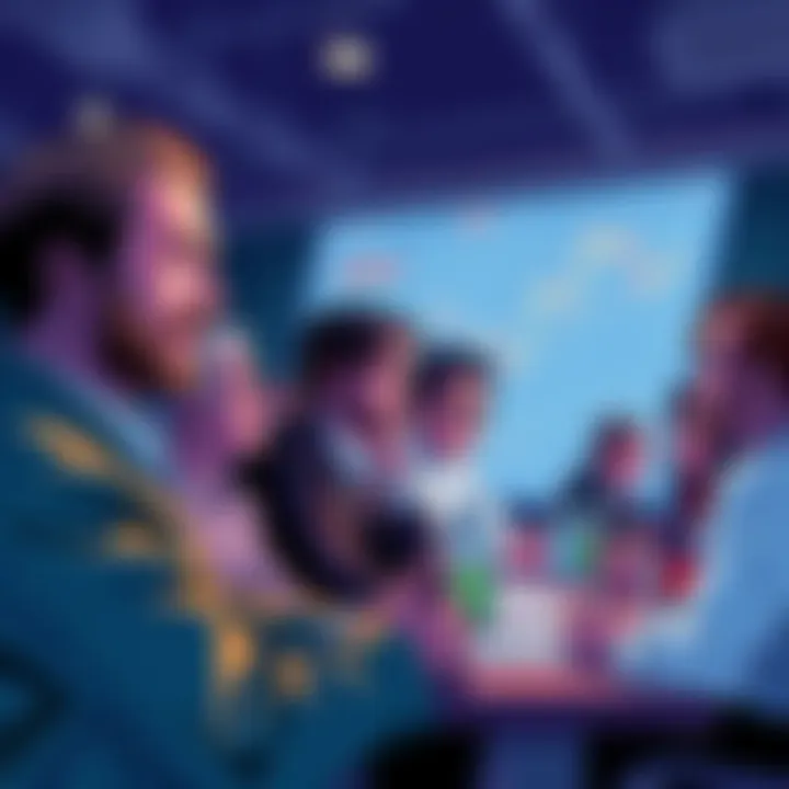 Participants engaged in lively discussion about trading strategies and market analysis at a forum.