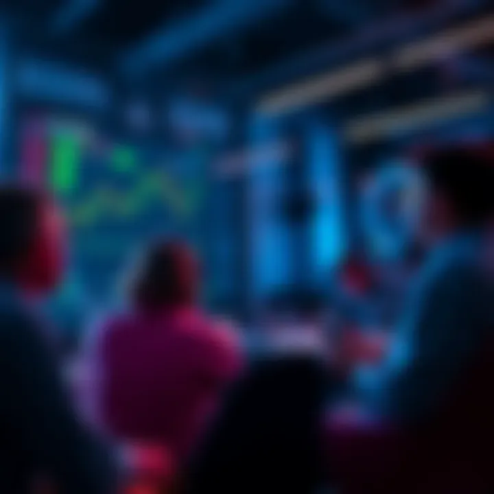 Trading Discussion People discussing trading strategies for Litecoin in an online forum