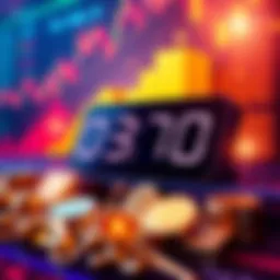 Graphic depicting tokenized stocks and precious metals with a countdown timer and rewards symbols