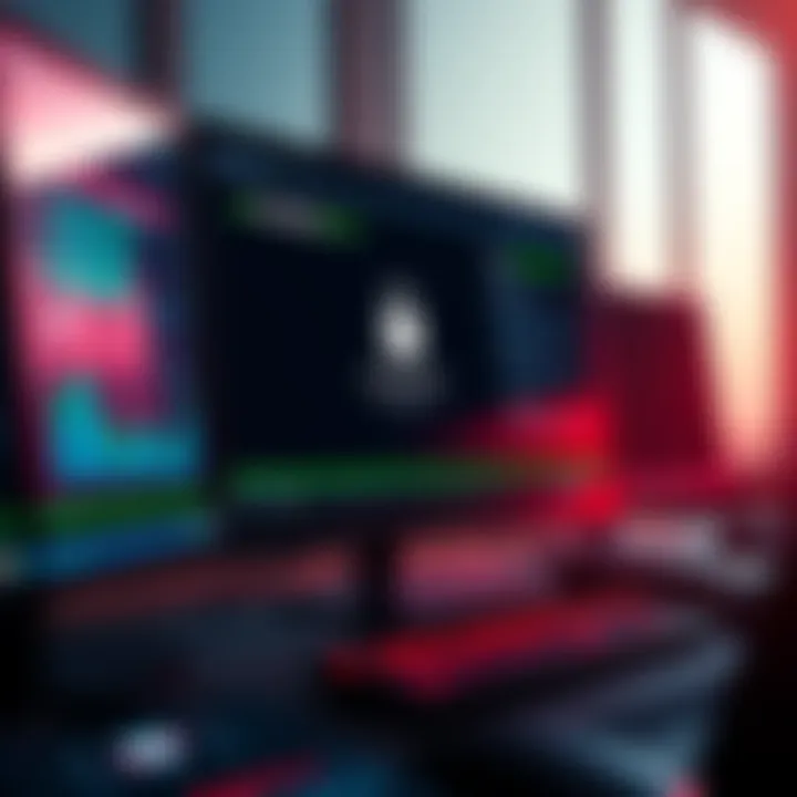 A computer screen showing a warning about TradingView Premium malware, with a lock symbol and alert messages.