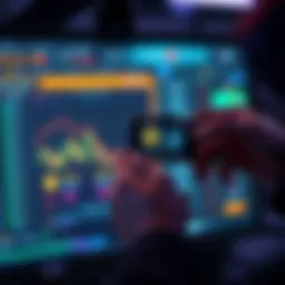 A person transferring cryptocurrency using a new ledger device with an exchange interface on a screen