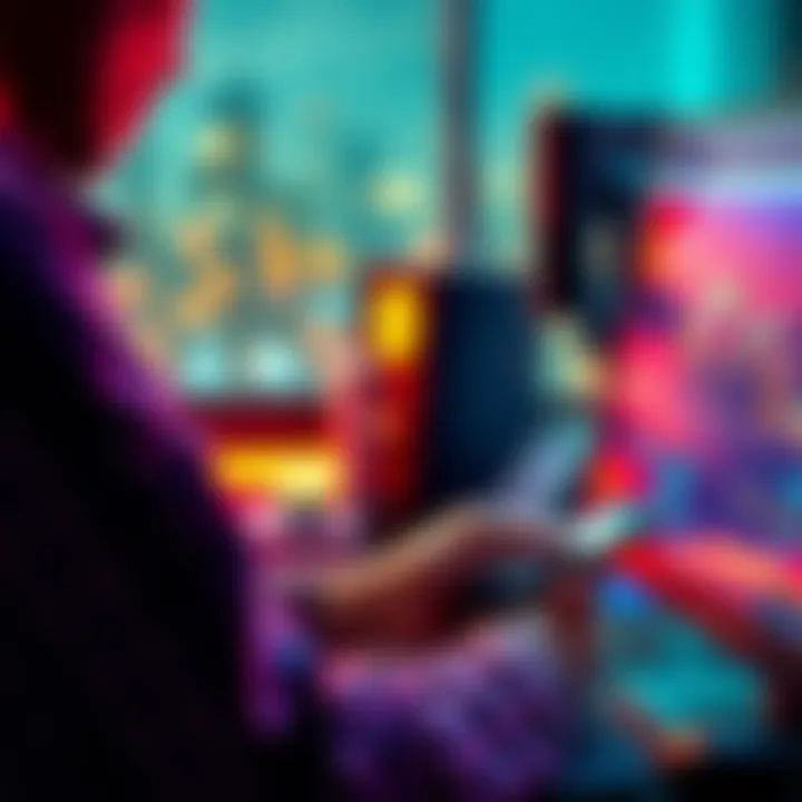 A person transferring XDC tokens to a Ledger wallet using a computer