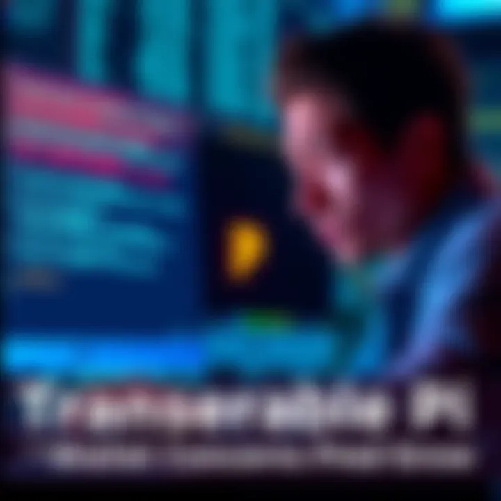 A frustrated person looking at a computer screen showing error messages about wallet transfers, symbolizing issues with Pi transfers.