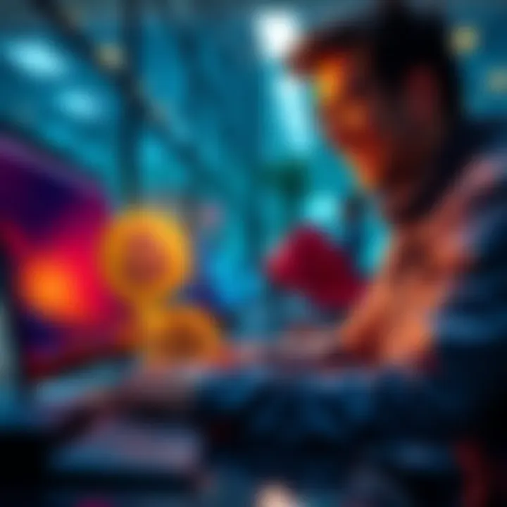 A person happily transferring Bitcoin from an exchange to a cold wallet on their computer