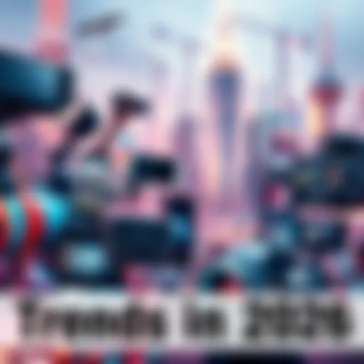 A collage showing various innovations and technologies shaping daily life in 2026, including gadgets, smart devices, and urban development.