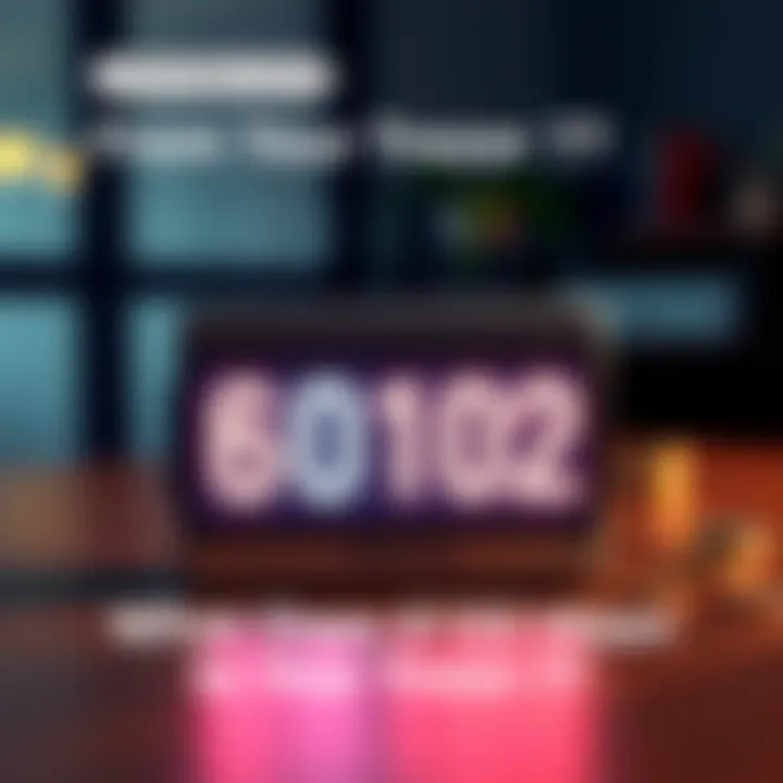 Trezor 7 box with the number 6102 A Trezor 7 box displaying the number 6102, set on a wooden table with some coins nearby